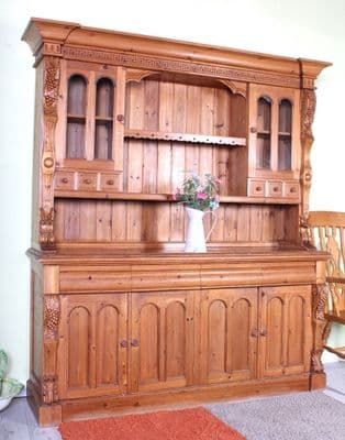 Large Pine Welsh Dresser