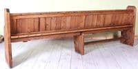 Vintage Church Pew | Antique Chapel Seating UK Delivery
