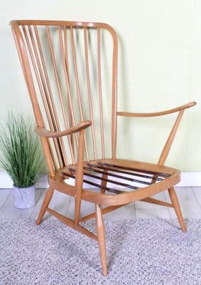 Mid century Ercol Blonde armchair