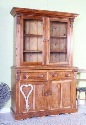 Old Antique Pine Cabinet