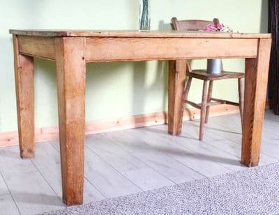 Old Antique Pine Table