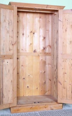 Old Farmhouse Pine Wardrobe