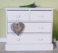 Shabby Chic Pine Chest | Farmhouse Pine Furniture