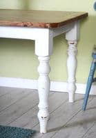 Painted Pine Table | Second Hand Pine Furniture