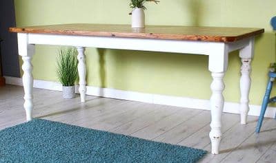 Painted Farmhouse Pine Table