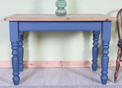 Painted Pine Farmhouse Table