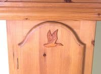 Pine Grandfather Clock | Pine Furniture Shop