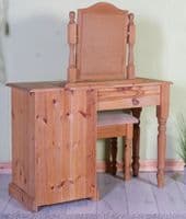 Second-Hand Pine Dressing Table | Pine Bedroom Furniture