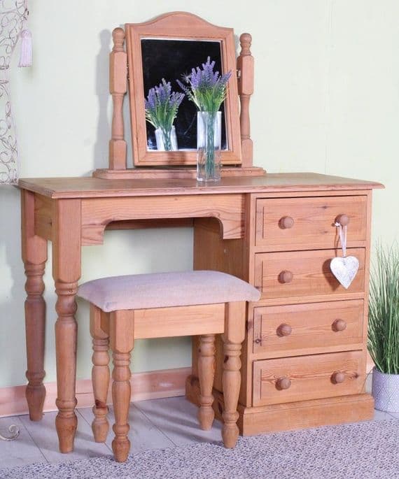 Second-Hand Pine Dressing Table | Pine Bedroom Furniture
