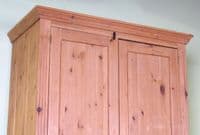 Pine Linen Cupboard Kitchen Pantry  | Free Local Delivery