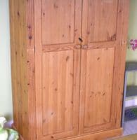 Pine Linen Cupboard Kitchen Pantry  | Free Local Delivery