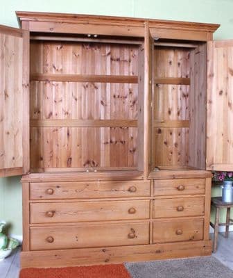 Pine Wardrobe / Kitchen Pantry