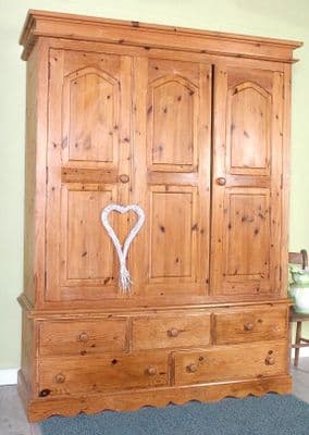 Pine Wardrobe/Kitchen Pantry