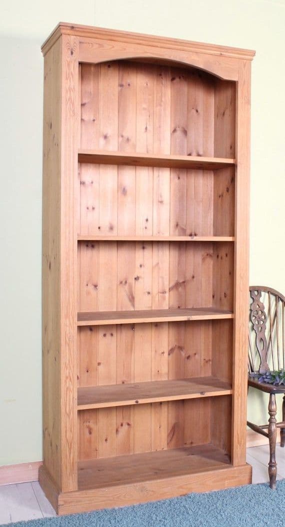 Buy Second-Hand Pine Bookcases UK | Wooden Storage