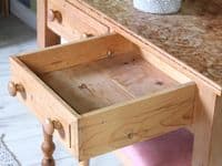 Rustic Pine Dressing Table | Second-Hand Pine Furniture
