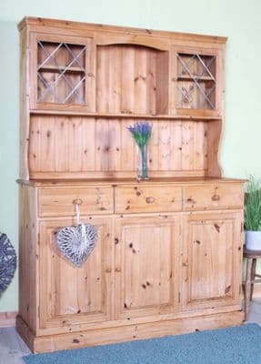 Rustic Pine Welsh Dresser