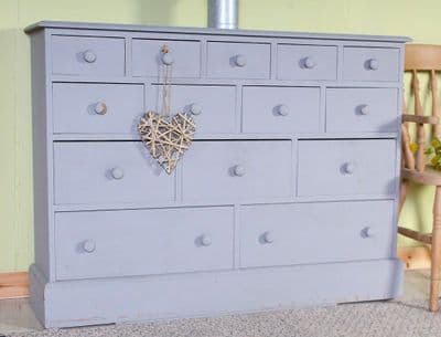 Shabby Chic Merchants Pine Chest Of Drawers