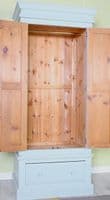 Shabby Chic Pine Wardrobe | Pine Furniture Shop