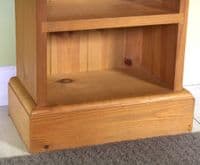 Tall Slim Pine Bookcase | Sussex Pine Shop