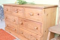 Farmhouse Pine Chest Of Drawers| Bedroom Drawers UK