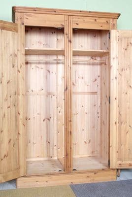 Traditional Pine Wardrobe
