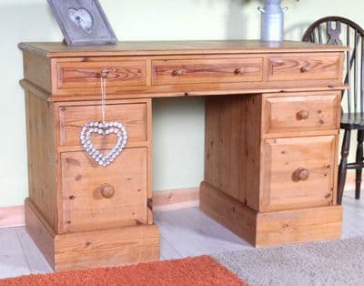 Waxed Pine Accountants Desk