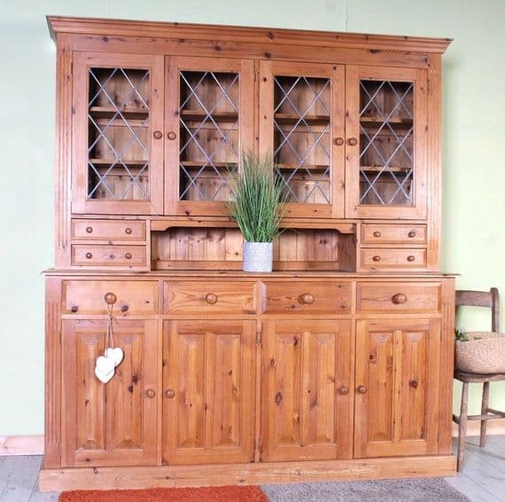 Large Pine Welsh Dresser | Used Pine Furniture