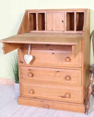 Waxed Pine Writing Bureau