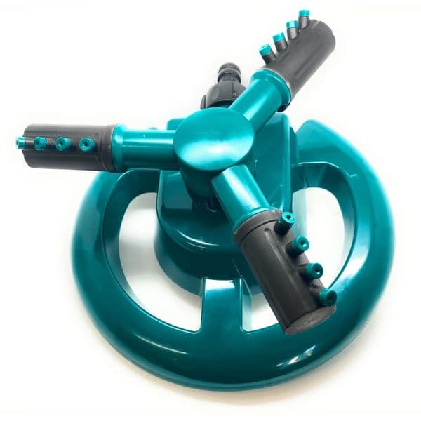 Gardi Automatic 360 Degree 3 Arm Rotating Sprinkler System for Watering Your Garden