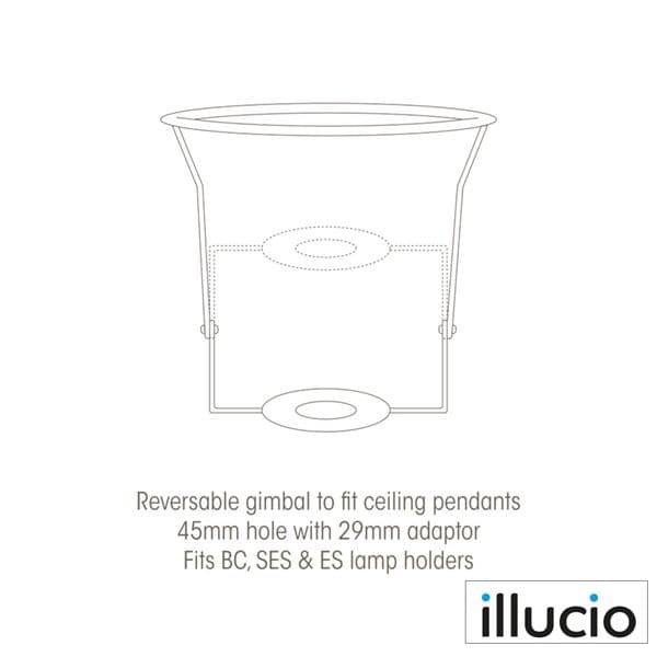 illucio 10 Inch Diameter Cotton Coolie Lampshade in Forest