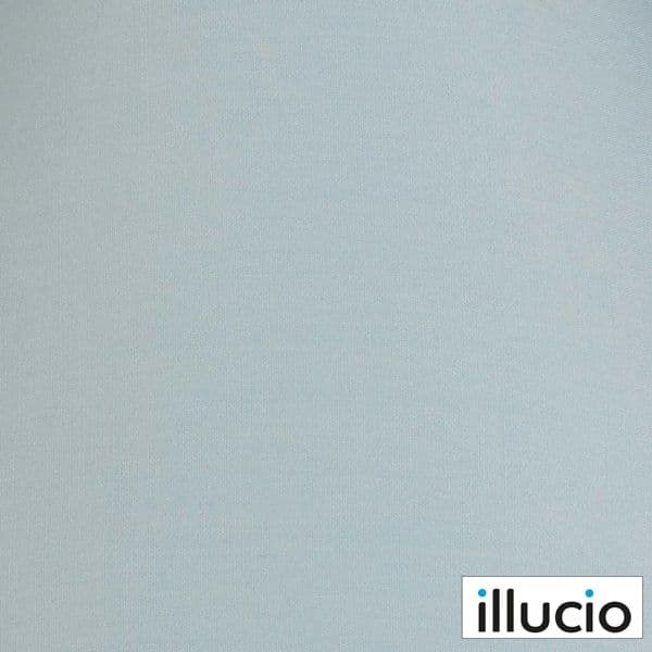 illucio 10 Inch Diameter Cotton Coolie Lampshade in Light Blue