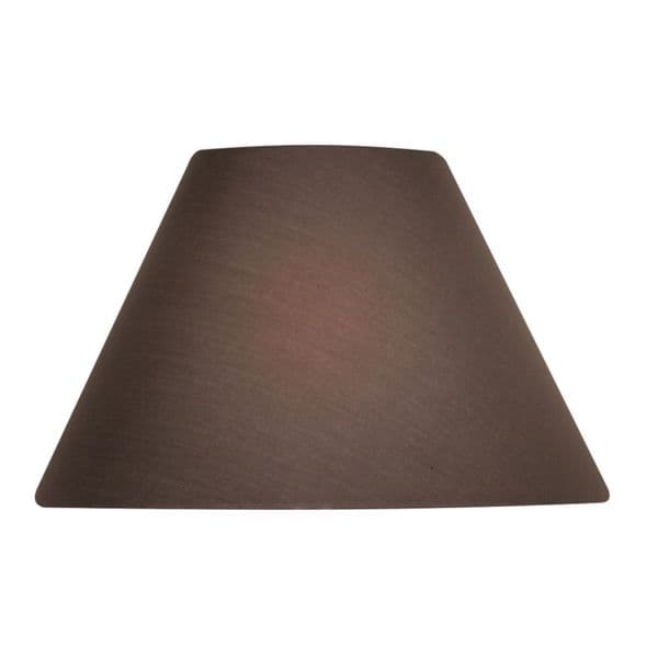 illucio 10 Inch Diameter Cotton Coolie Lampshade in Mushroom