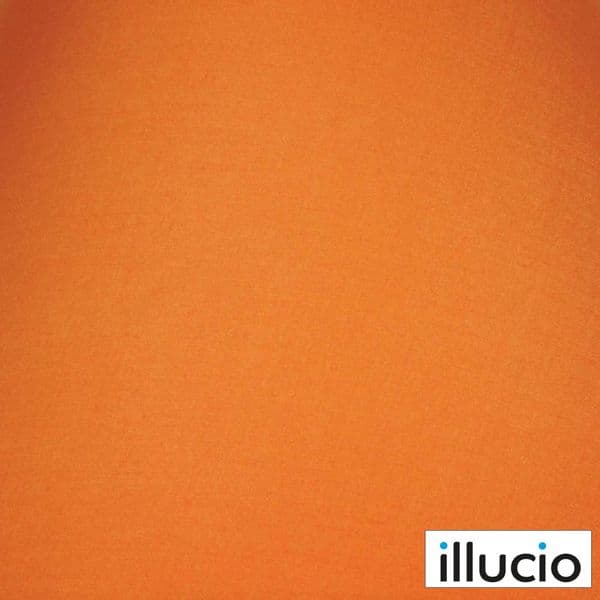 illucio 10 Inch Diameter Cotton Coolie Lampshade in Satsuma
