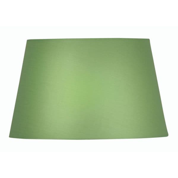 illucio 10 Inch Diameter Cotton Drum Lampshade in Green