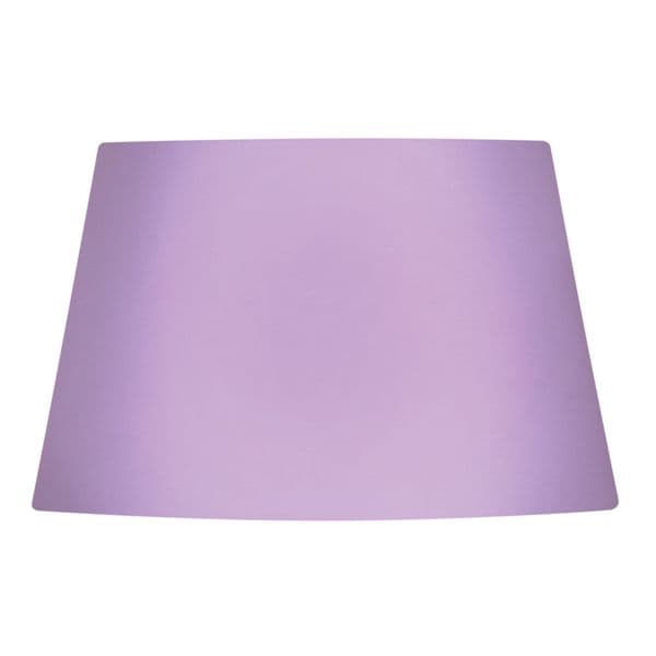 illucio 10 Inch Diameter Cotton Drum Lampshade in Lilac