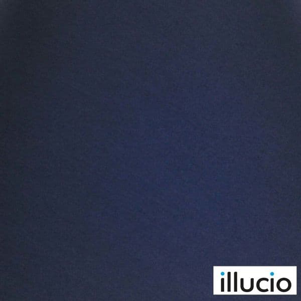 illucio 10 Inch Diameter Cotton Drum Lampshade in Navy