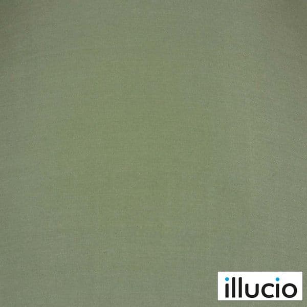 illucio 10 Inch Diameter Cotton Drum Lampshade in Sage