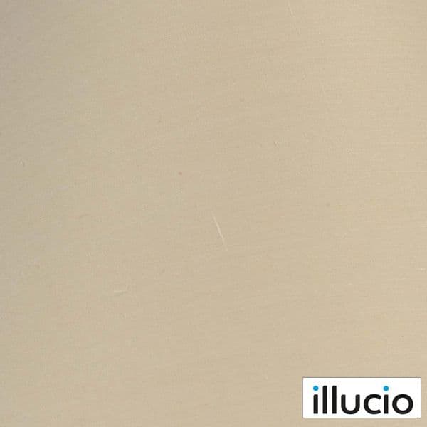 illucio 12 Inch Diameter Cotton Coolie Lampshade in Beige