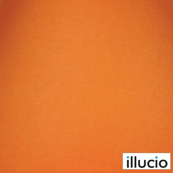 illucio 12 Inch Diameter Cotton Coolie Lampshade in Satsuma