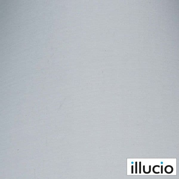 illucio 12 Inch Diameter Cotton Coolie Lampshade in Soft Grey