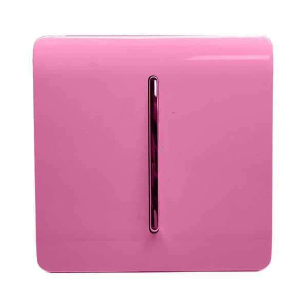 Trendi Switch 10A Extractor Fan Isolator Switch in Candy Pink