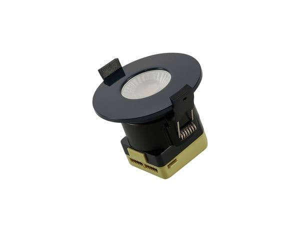 Trendi Switch Dimmable IP65 CCT LED Fire Rated Downlight in Navy Blue