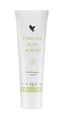 Forever Aloe Scrub - with microspheres of jojoba which roll over your skin gently