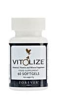 Vitolize for Men - high quality blend of herbs, vitamins and minerals, eg zinc for normal fertility