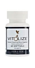 Vitolize for Men - high quality blend of herbs, vitamins and minerals, eg zinc for normal fertility