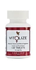 Vitolize for Women - A blend of herbs, vitamins and minerals designed with a woman’s needs in mind