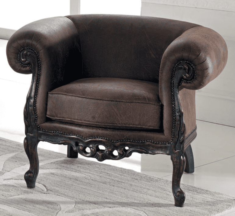 Barocco Bespoke Upholstered Chesterfield Armchair MS9100P Custom Made To Order Armchairs Baroque Furniture Millmax Interiors Furniture Sale