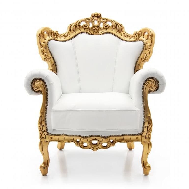 Bespoke Upholstered Rococo Armchair MS9102P Custom MadeToOrder