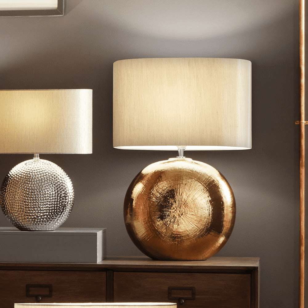 Hammered brass lamp base deals