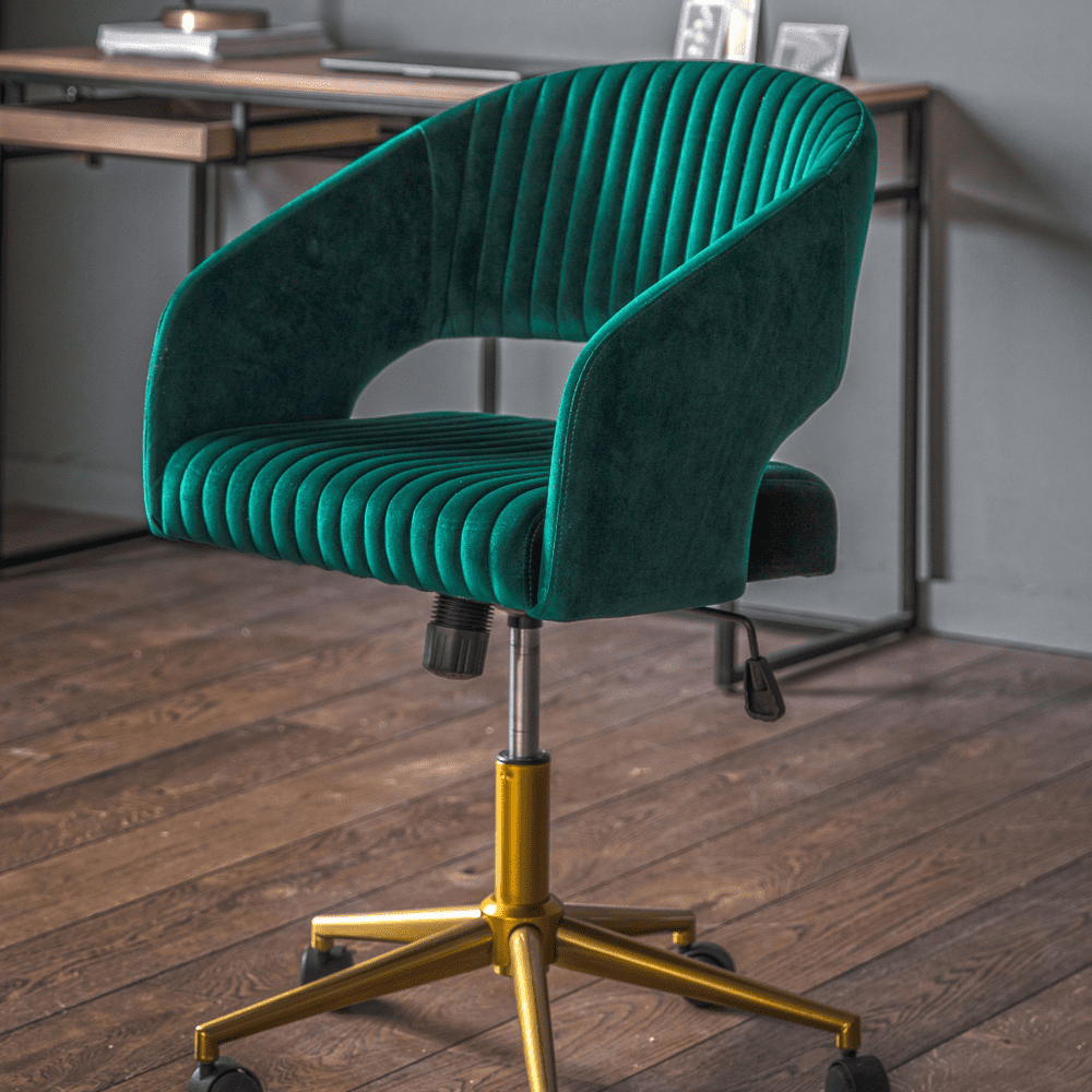 Task discount chair green